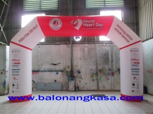 balon gate World heart day
